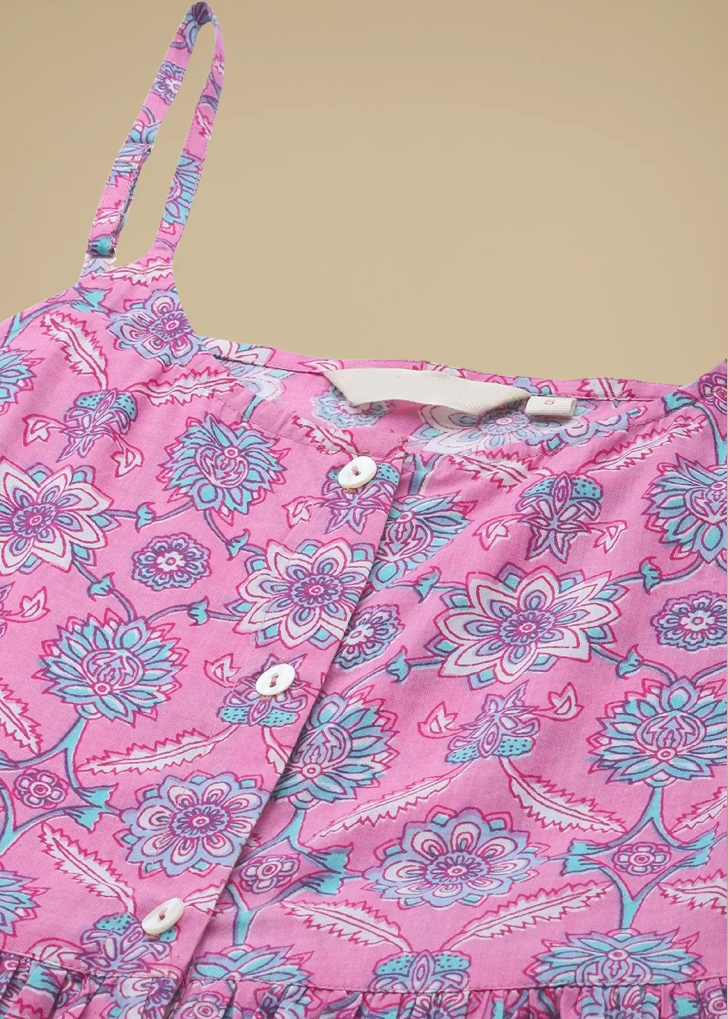 Summer Muse Handblock Printed Dress - feylora